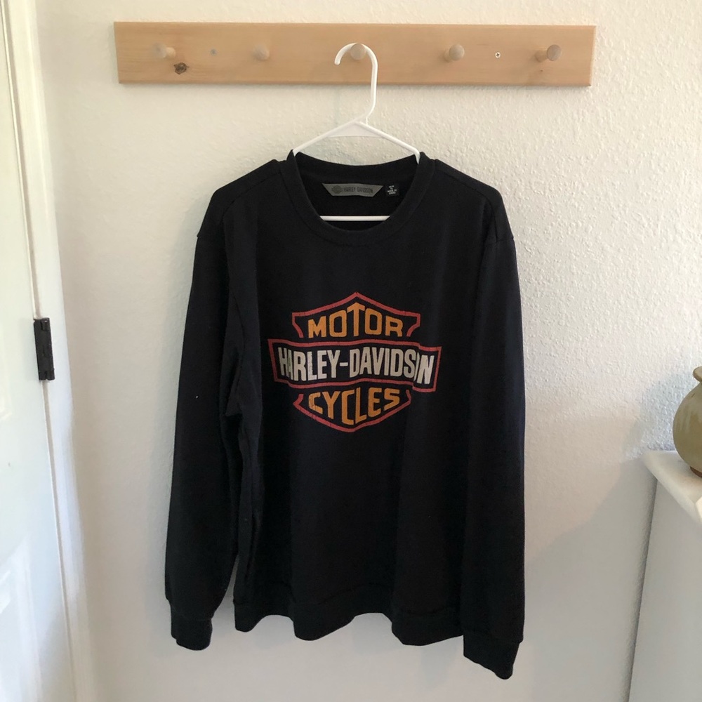 Harley Davidson sweatshirt with pockets - Picture 7 of 8